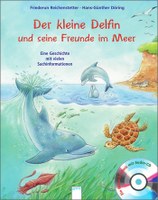 Der kleine Delfin und seine Freunde im Meer