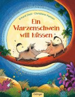 Ein Warzenschwein will küssen